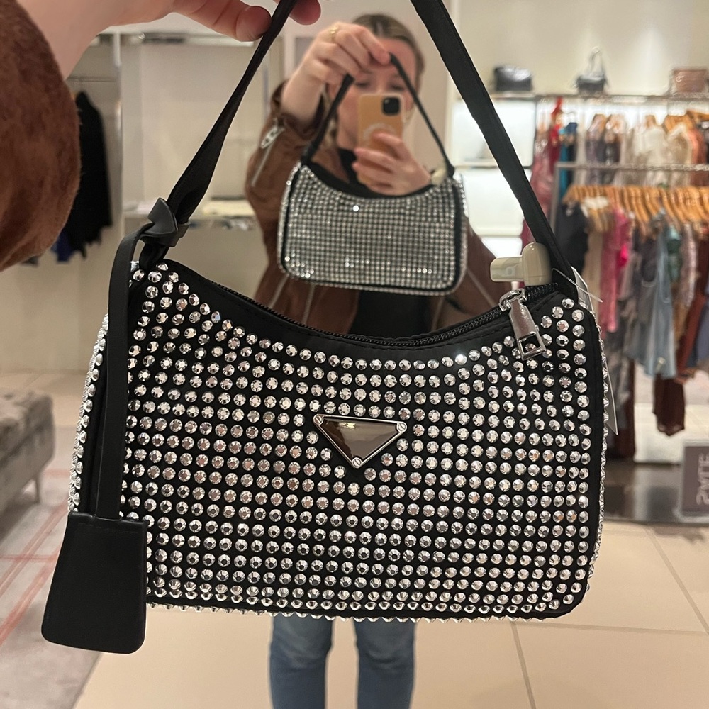 Rhinestone Shoulder Bag